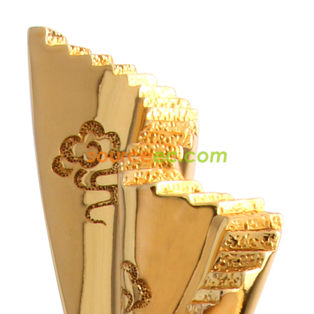 Customization The Way Up Resin Crystal Trophy Promotional Products