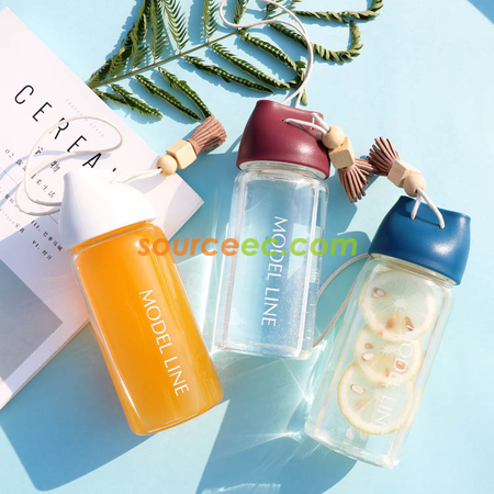 Customization 360ML Tassel Glass Bottle  Promotional Products