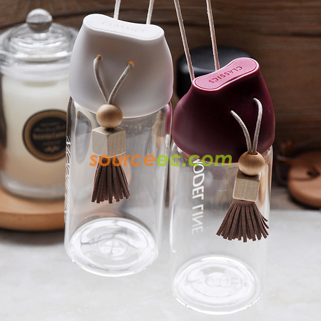 Customization 360ML Tassel Glass Bottle  Promotional Products
