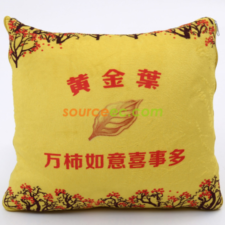 Customization Car Pillow Blanket Promotional Products