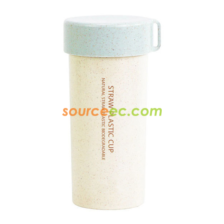 Customization 300ML Wheat Straw Cup Promotional Products