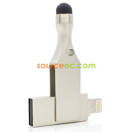 Customization USB Flash Drive with Stylus Pen Promotional Products