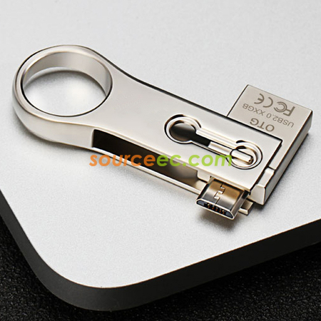 Customization 3 in 1 Metal Flash Drive Promotional Products