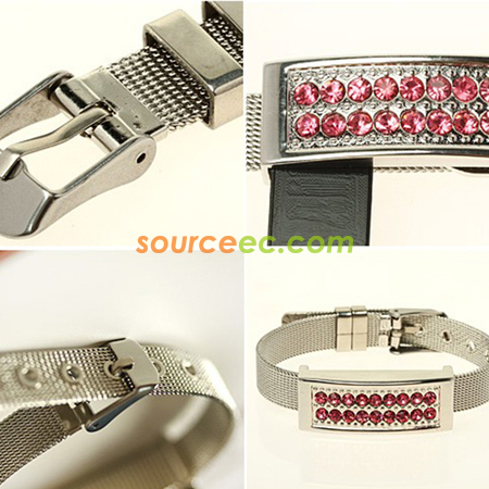 Customization Bangle Bracelet Design Metal USB Flash Memory Promotional Products