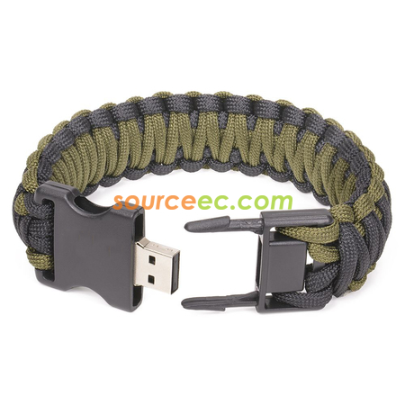 Customization USB Drive Paracord Bracelet Promotional Products