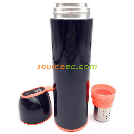 Customization Insulated Vacuum Water Bottle with Smart Temperature Indicator Promotional Products