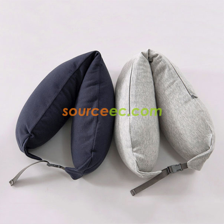 Customization U Shape Travel Neck Pillow with Hat Promotional Products