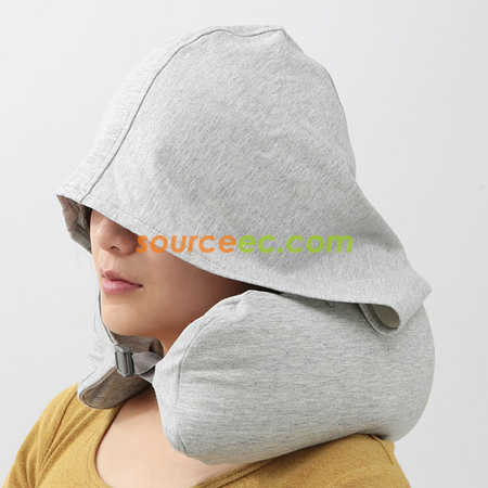 Customization U Shape Travel Neck Pillow with Hat Promotional Products