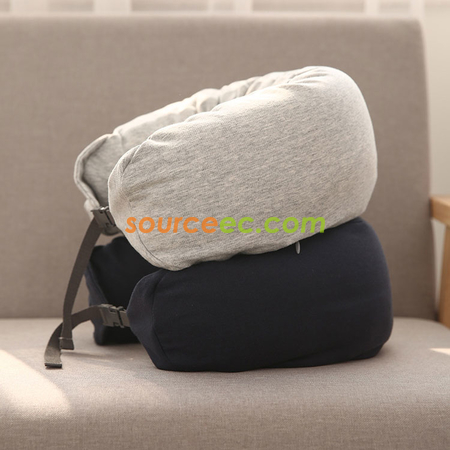 Customization U Shape Travel Neck Pillow with Hat Promotional Products
