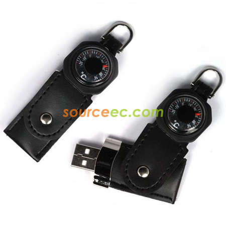 Customization Leather USB Flash Drive Promotional Products