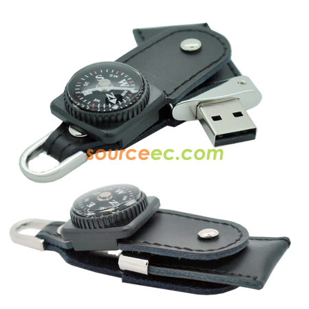 Customization Leather USB Flash Drive Promotional Products