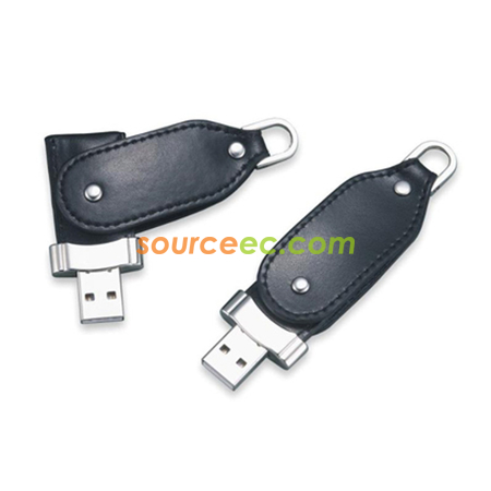 Customization Leather USB Flash Drive Promotional Products
