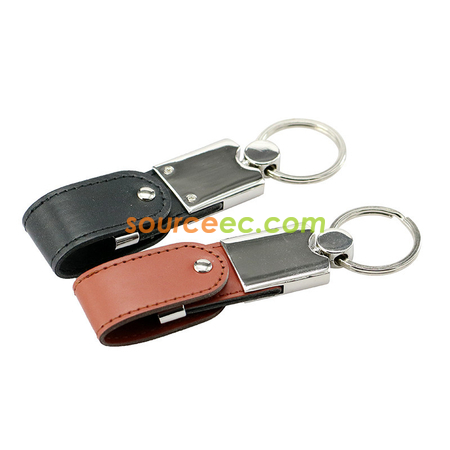 Customization Leather USB Flash Drive Promotional Products