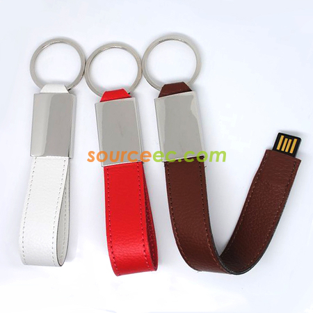 Customization Leather USB Flash Drive Promotional Products
