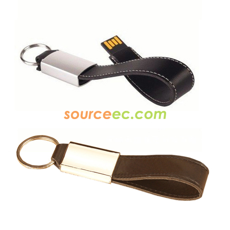 Customization Leather USB Flash Drive Promotional Products