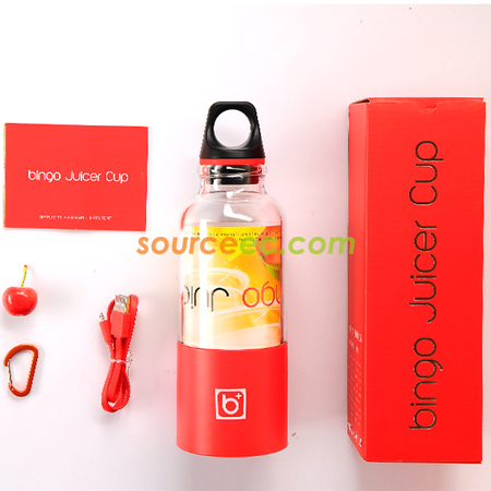 Customization 500ML Multi-Function Portable USB Charging Juice Cup Promotional Products