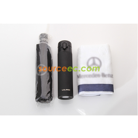 Customization Umbrella Towel Insulated Cup Giftset Promotional Products