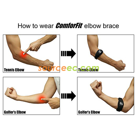 Customization Tennis Elbow Brace with Compression Pad Promotional Products