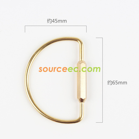Customization Brass Handmade Key Chain Promotional Products