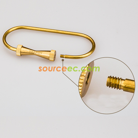 Customization Brass Handmade Key Chain Promotional Products