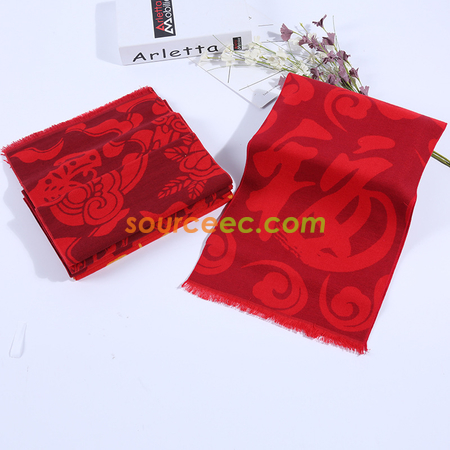 Customization Festive Scarf Promotional Products