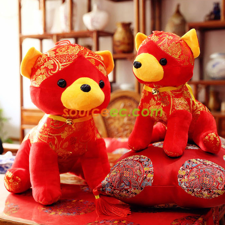 Customization Luck Dog Doll Promotional Products