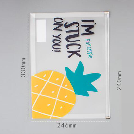 Customization Zipper File Bag Promotional Products