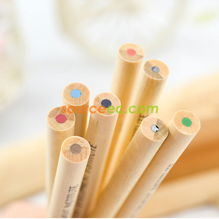 Customization Color Pencil with Wooden Box Promotional Products