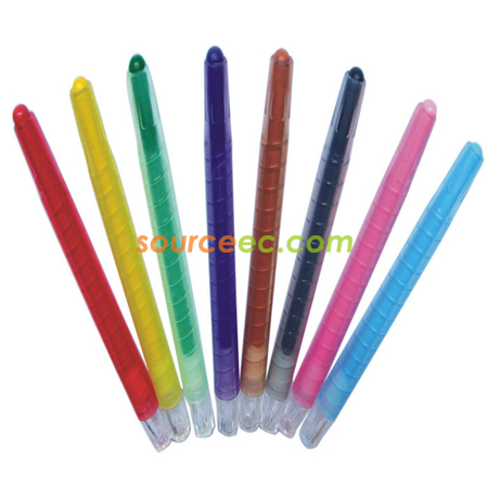 Customization Turin 6CT Twist Crayon Set Promotional Products