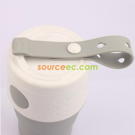 Customization 350ML Silicone Collapsible Coffee Cup Promotional Products