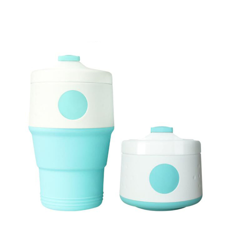 Customization 350ML Silicone Collapsible Coffee Cup Promotional Products