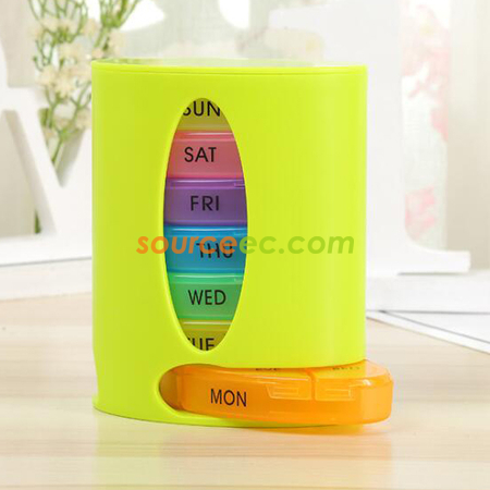 Customization Seven Days Portable Pill Case Promotional Products