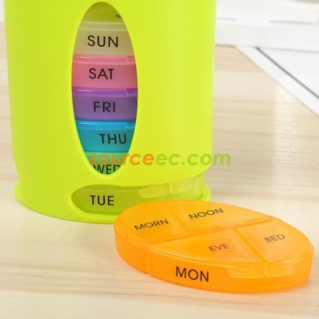 Customization Seven Days Portable Pill Case Promotional Products