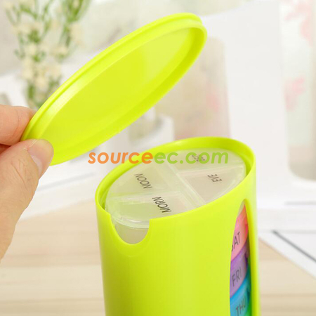 Customization Seven Days Portable Pill Case Promotional Products