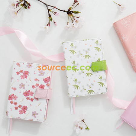 Customization Sakura PU Handbook Giftset Promotional Products
