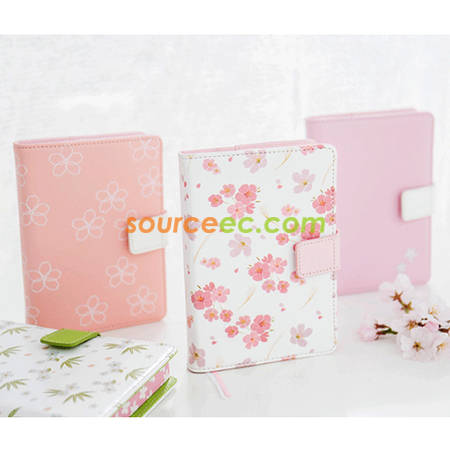 Customization Sakura PU Handbook Giftset Promotional Products