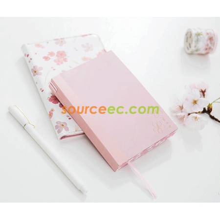 Customization Sakura PU Handbook Giftset Promotional Products