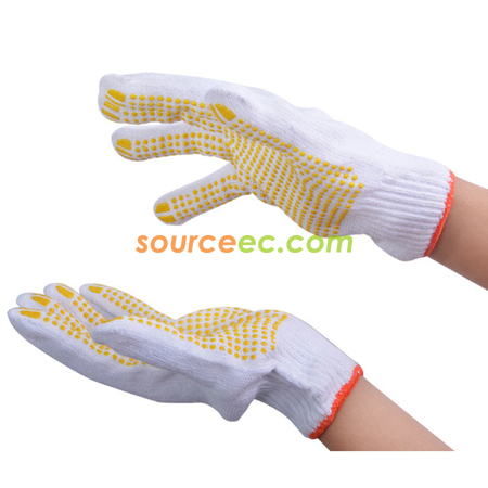 Customization PVC Dotted Working Gloves Promotional Products