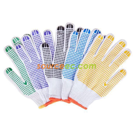 Customization PVC Dotted Working Gloves Promotional Products