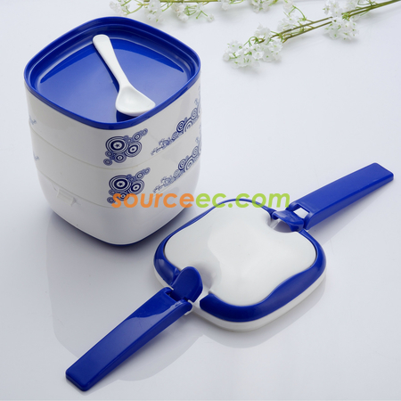 Customization Blue And White Porcelain Lunchbox Promotional Products
