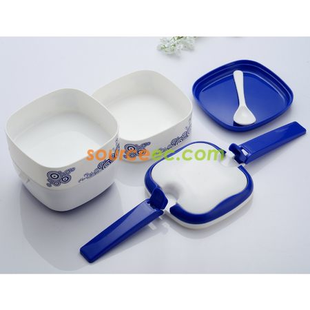 Customization Blue And White Porcelain Lunchbox Promotional Products