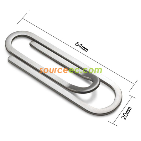 Customization Paper Clip Bookmark Money Clip Promotional Products