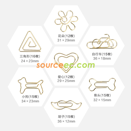 Customization Paper Clip Bookmark Money Clip Promotional Products