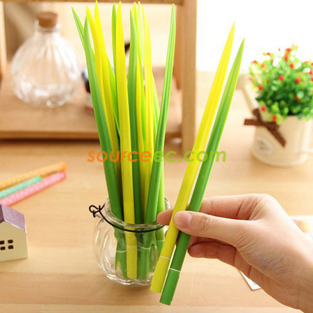Customization Grass Stationery Gift Pens Promotional Products