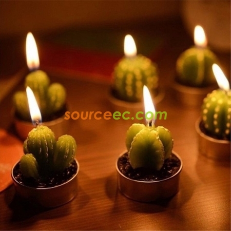 Customization Cactus Candles Gift Promotional Products