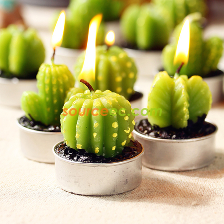 Customization Cactus Candles Gift Promotional Products