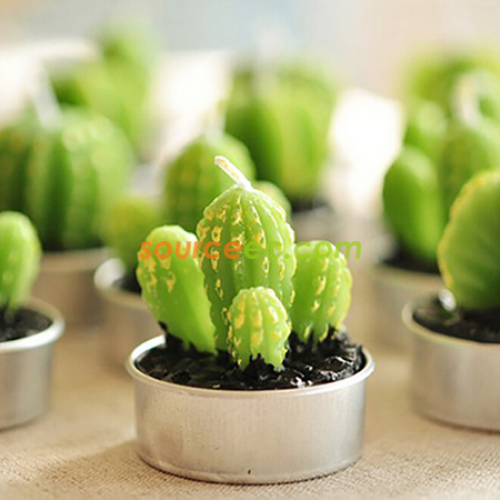 Customization Cactus Candles Gift Promotional Products