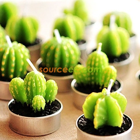 Customization Cactus Candles Gift Promotional Products
