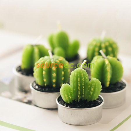 Customization Cactus Candles Gift Promotional Products