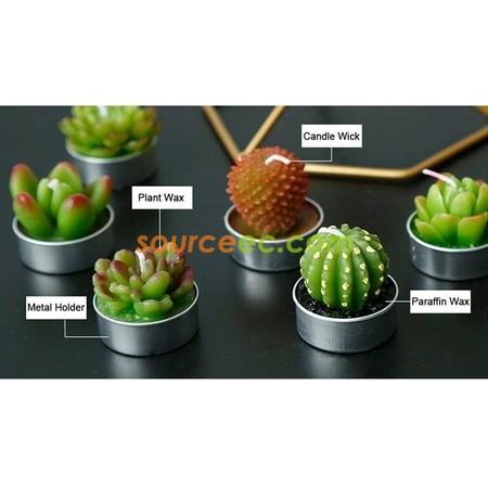 Customization Cactus Candles Gift Promotional Products